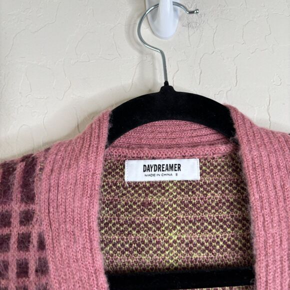 Daydreamer Rosebloom Plaid Cardigan - Picture 4 of 7